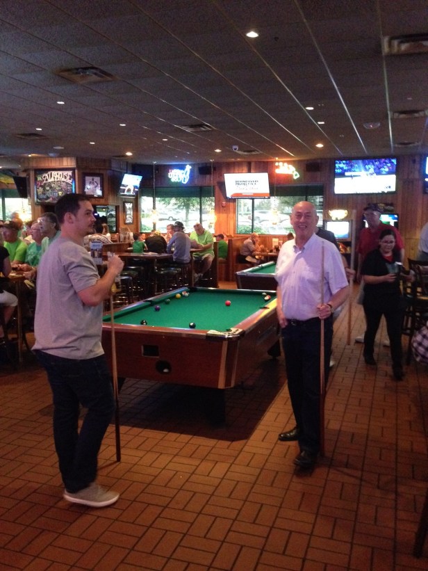 Miller's Ale House Pool Table