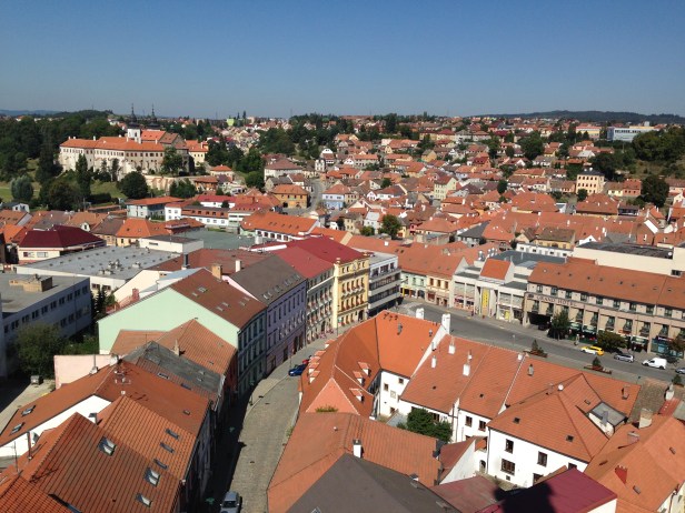 Trebic - View from Town Tower 01