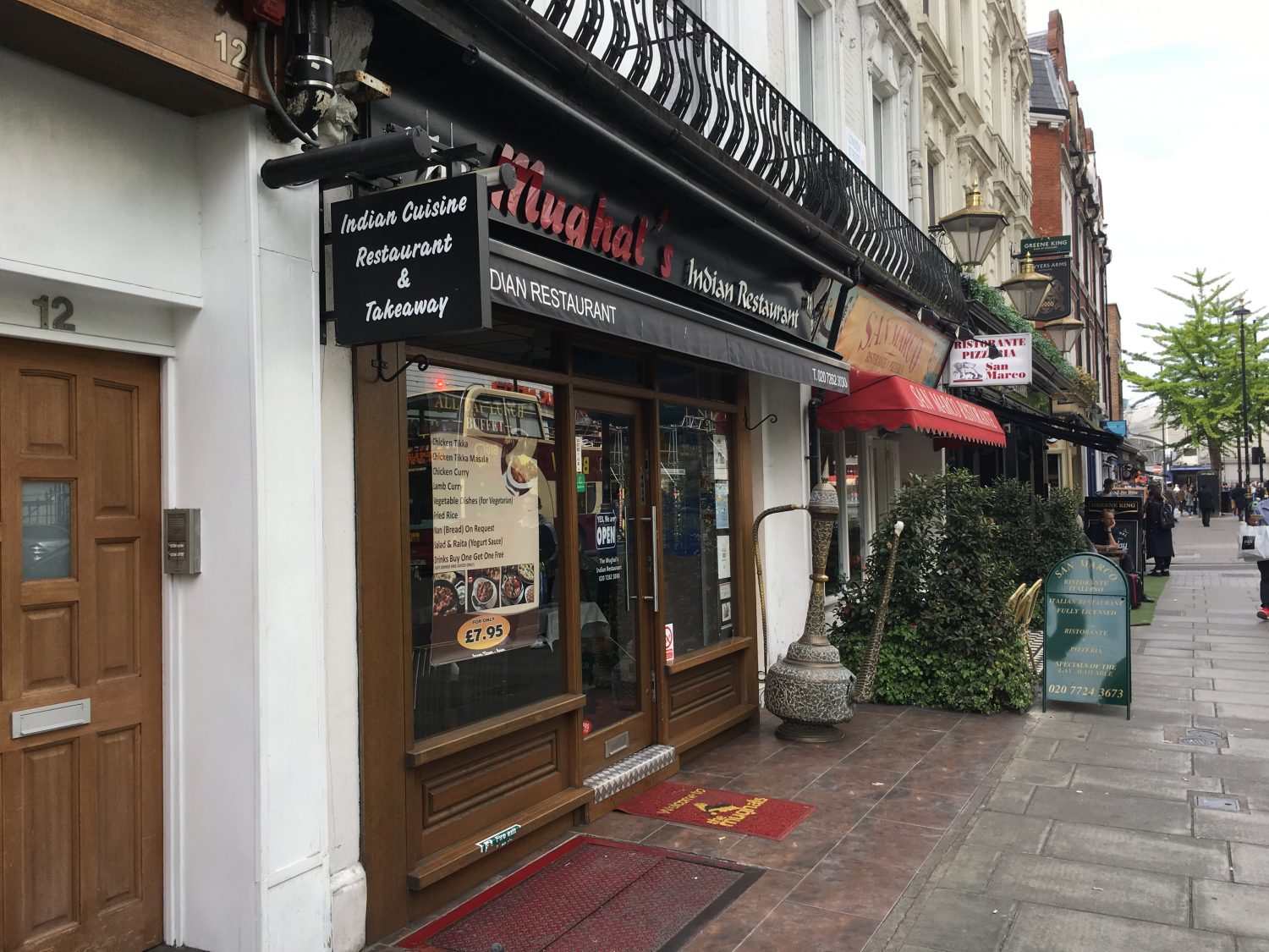 Indian Maddingley The Mughal’s Indian Restaurant, Paddington, London, England ...