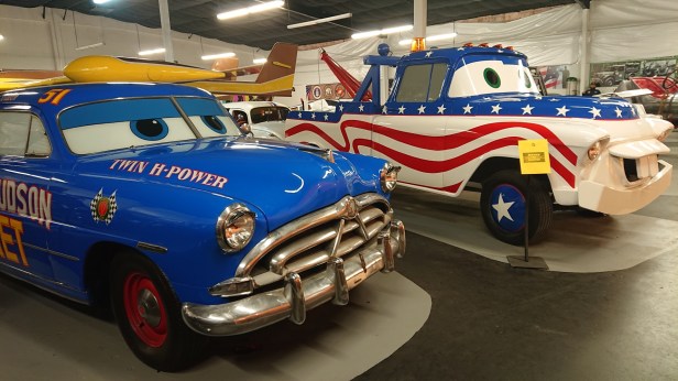 Doc Hudson and I think that is supposed to be Mater